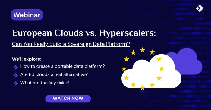 European Clouds vs. Hyperscalers: Can You Really Build a Sovereign Data Platform?